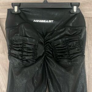 Speckled print MiniBeast leggings